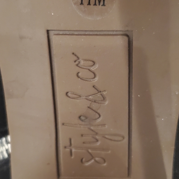 Style & Co women's 3" ankle boots size 11M color black - Picture 7 of 7